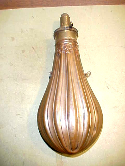 Vintage  Black Powder Flask