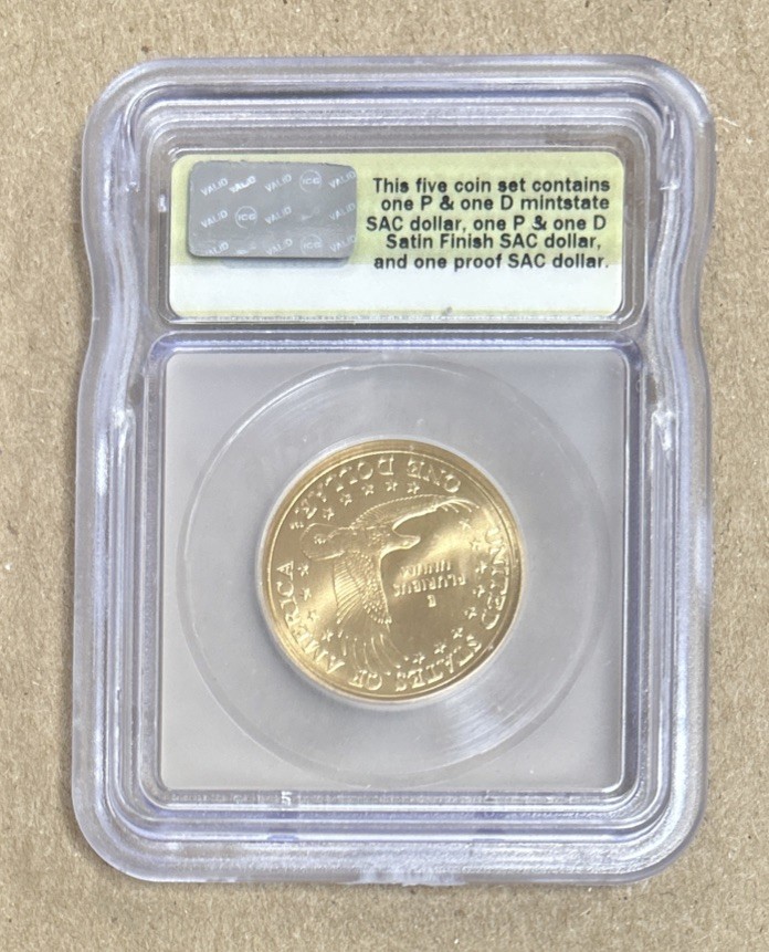 2005 D $1 Sacagawea Dollar ICG SP69