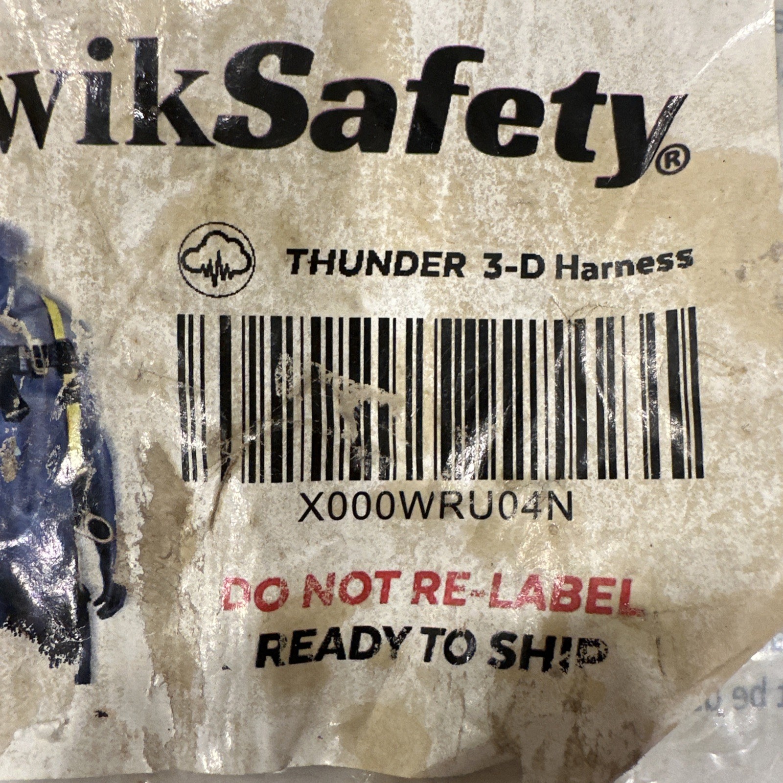 KwikSafety THUNDER 3D Ring Full Body Safety Harness ANSI OSHA Fall Protection