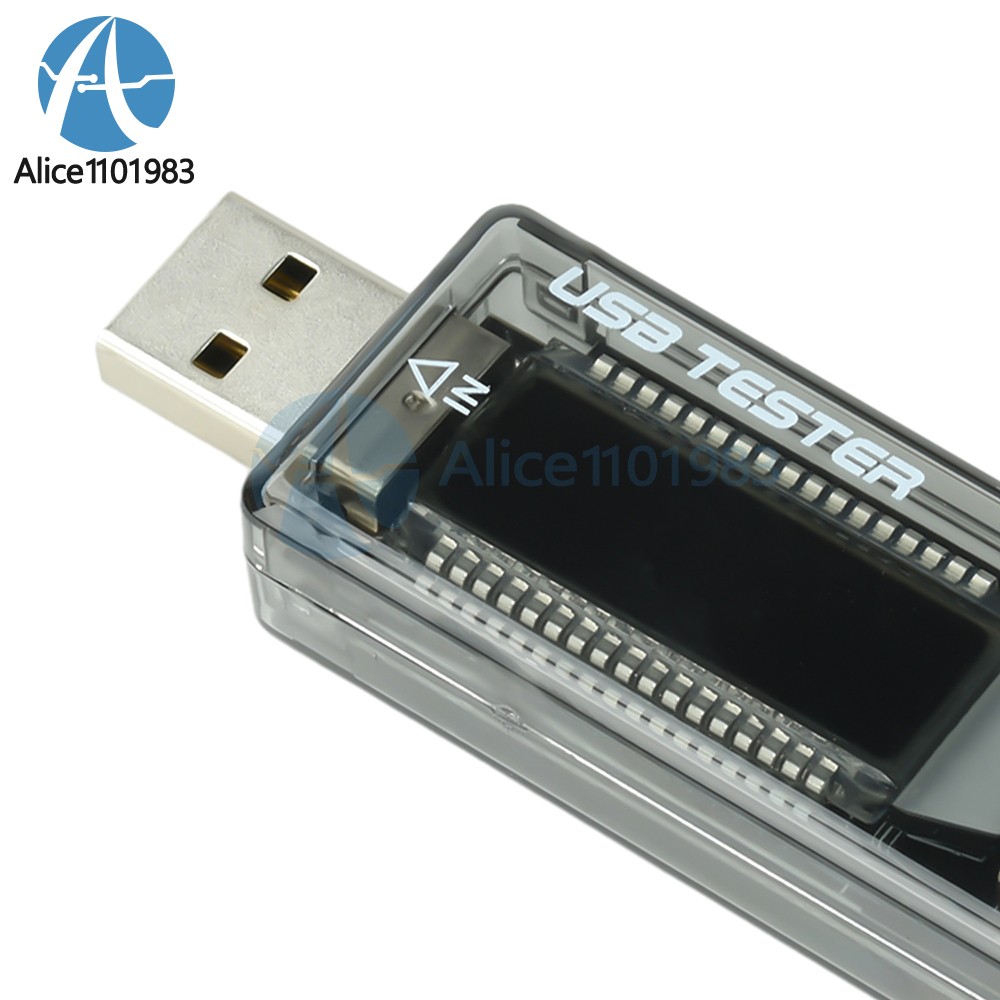 USB Current Voltage Tester USB Voltmeter Ammeter USB Power Detector 4-30V 0-3A