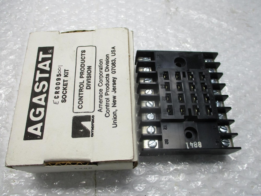 AGASTAT ECR009501 RELAY BASE NSMP