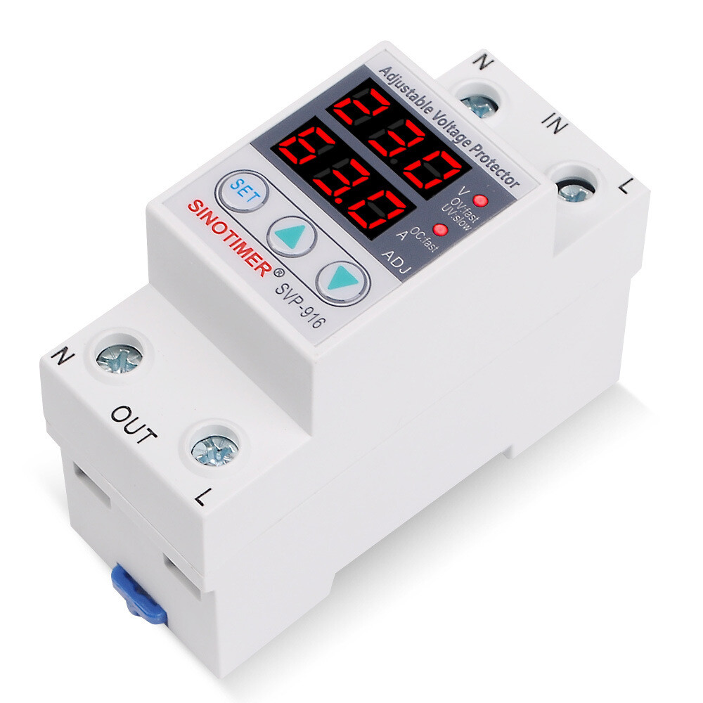 Multifunctional Adjustable Voltage Limit Current Protector Self-resetting Q1E3