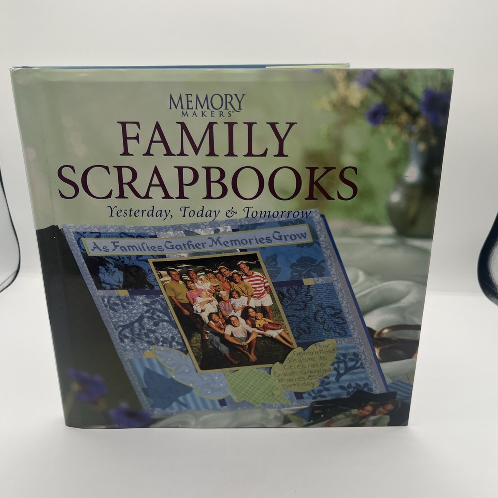 Memory Makers Family Scrapbook 2001 Includes Template Layout Booklet and CD’s