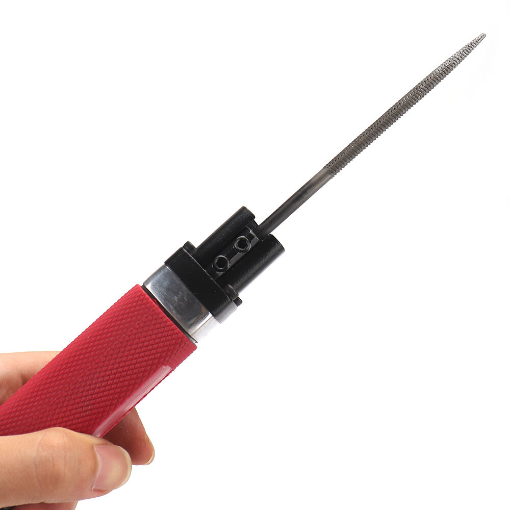 Mini Air Reciprocating File Pneumatic Burrs Drill Bit Machine Kit For Deburring