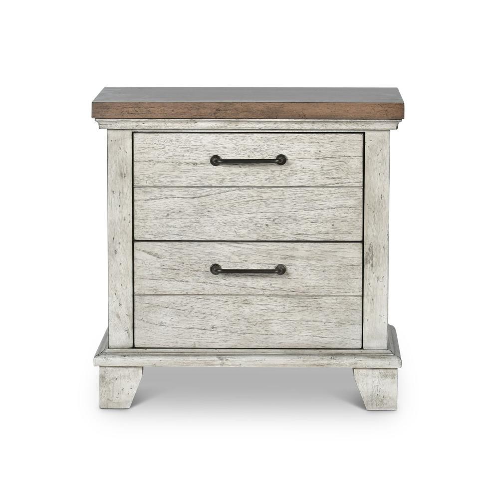 Bear Creek Two Drawer Nightstand