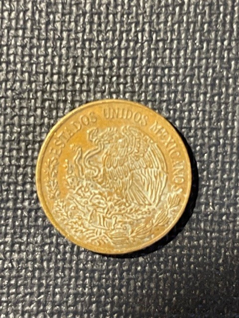 1976 Mexico Cinco Centavos Coin - 032