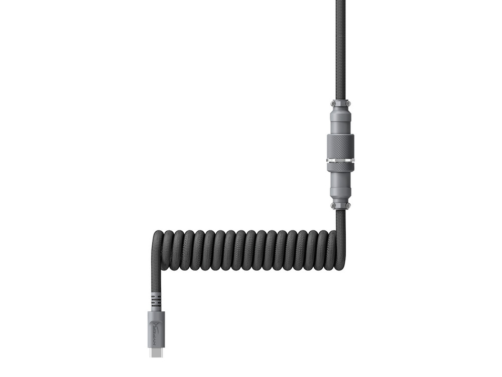 HyperX USB-C Coiled Cable Gray