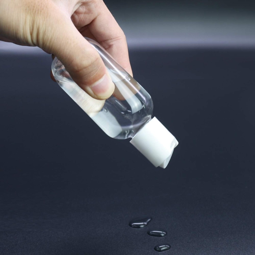 Convenient 12-Pack 60ml Refillable Bottles with Flip Cap for Essential Oils