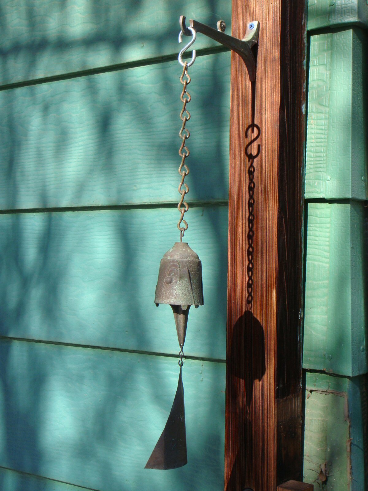 Soleri 9" Patina Replacement Hanging Chain for Mid-Size Bronze Wind Bell / Chime