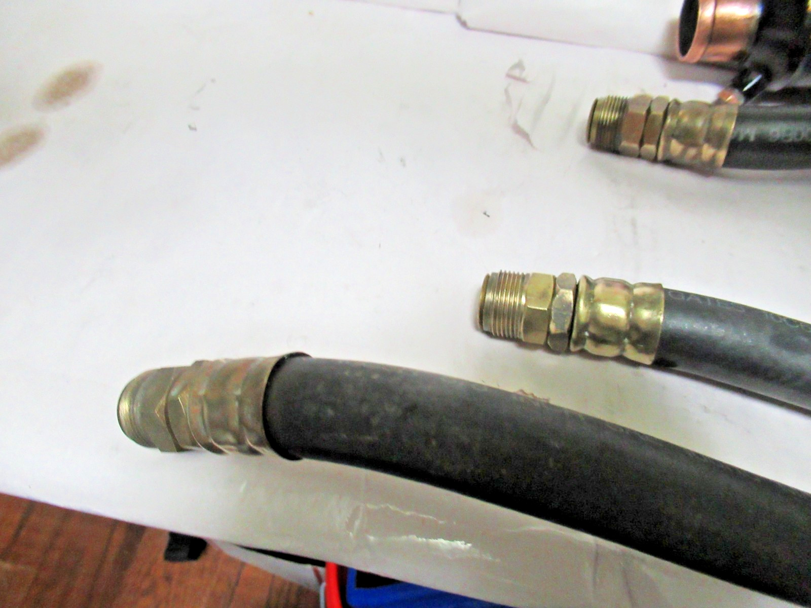 Mercruiser bravo 7.4 remote oil filter system with oil cooler USED