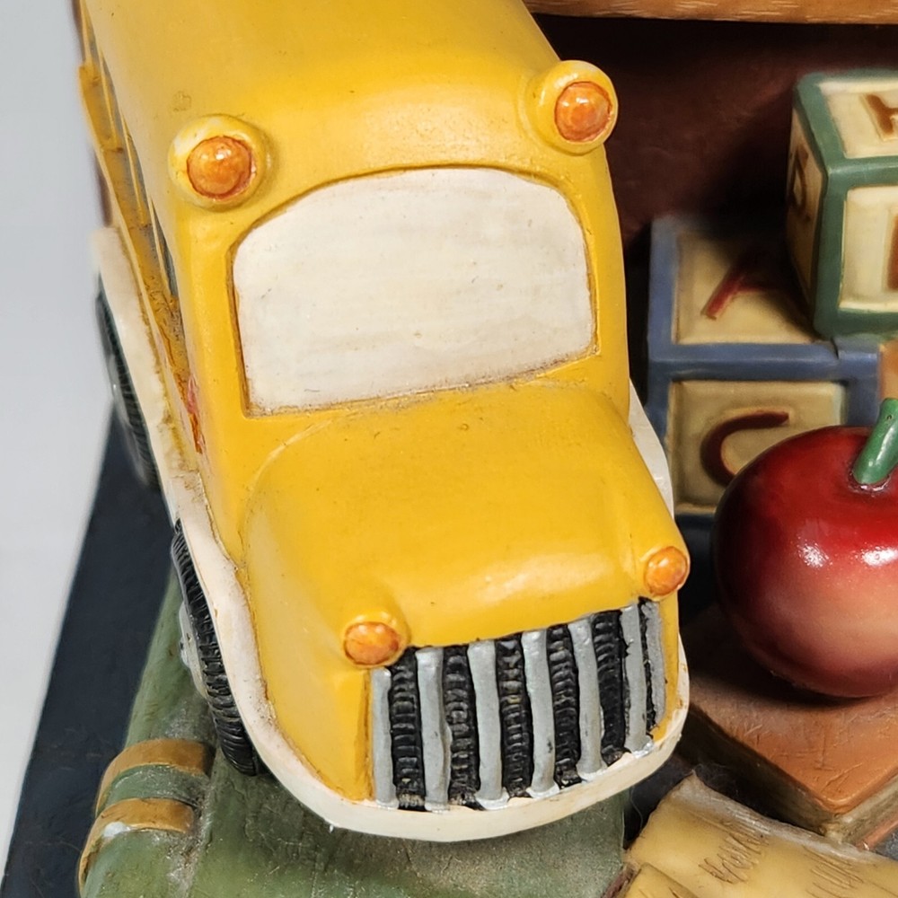 Vintage Single Bookend Replacement School Bus Classroom Mantle Office Decor