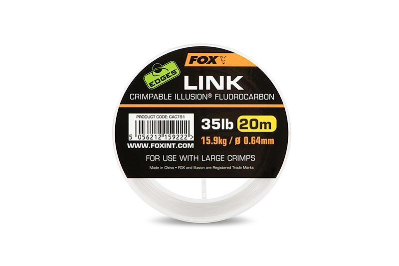 Fox Edges Link Crimpable Illusion Hooklengths / Carp Fishing Hooklink