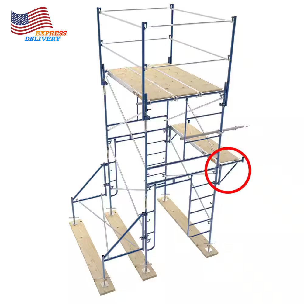 20 In. Steel Side Brackets Tools for Side Platform Scaffolding 4-Pack