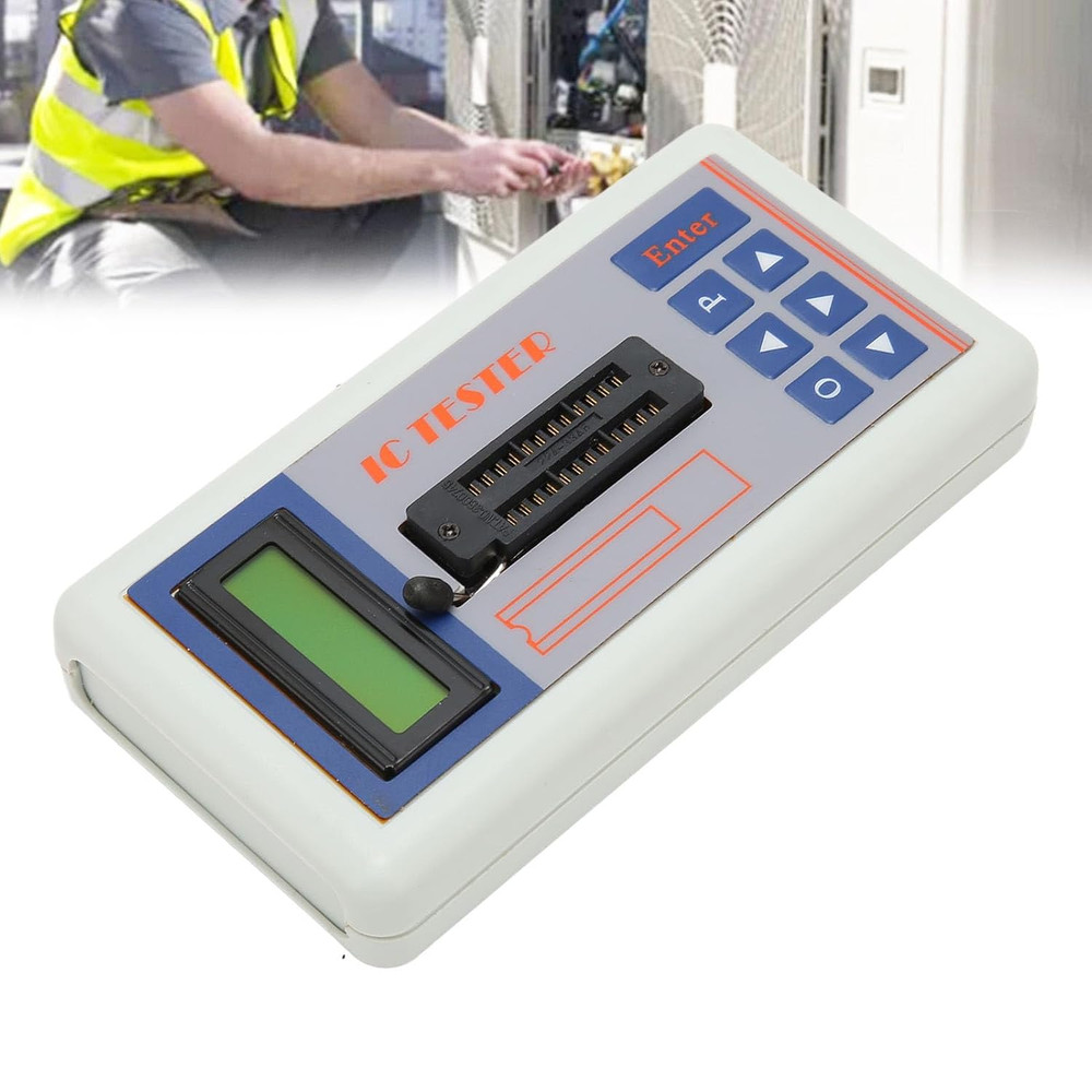 Integrated Circuit IC Tester, IC Transistor Capacitor Meter Digital Integration