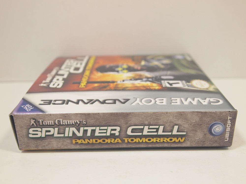 Splinter Cell Pandora Tomorrow (Game Boy Advance | GBA) BOX MANUAL INSERTS ONLY