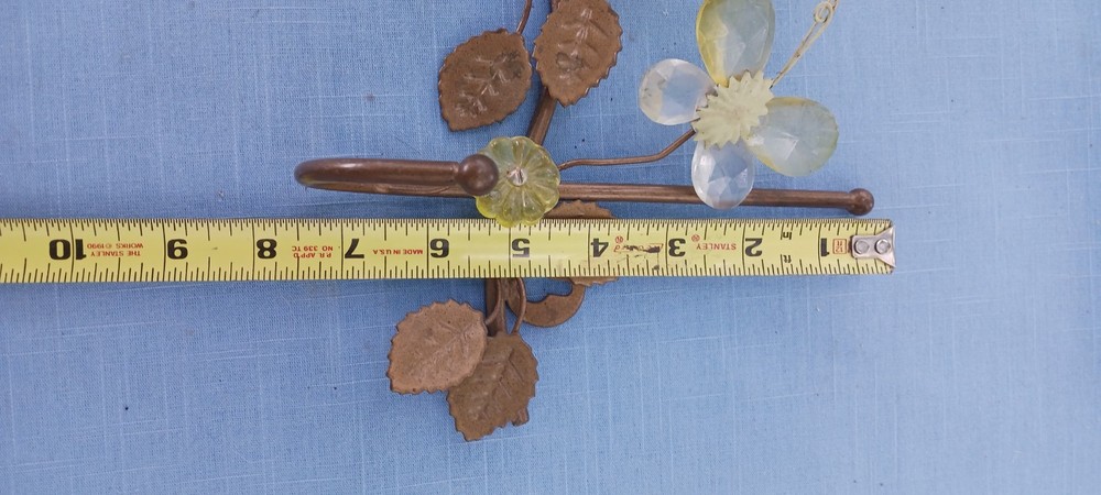 Wall Hook With Butterflies. 3 Hooks