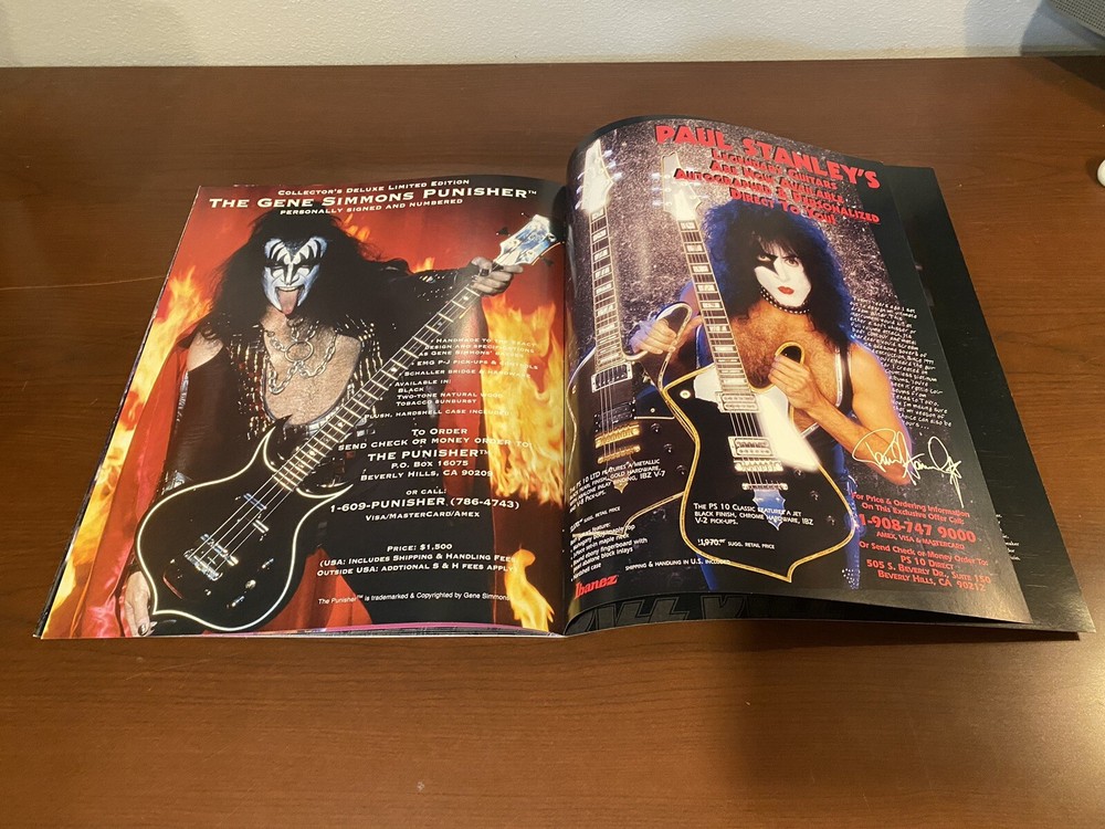 Kiss Alive Worldwide 1996-1997 Tour Program book booklet US