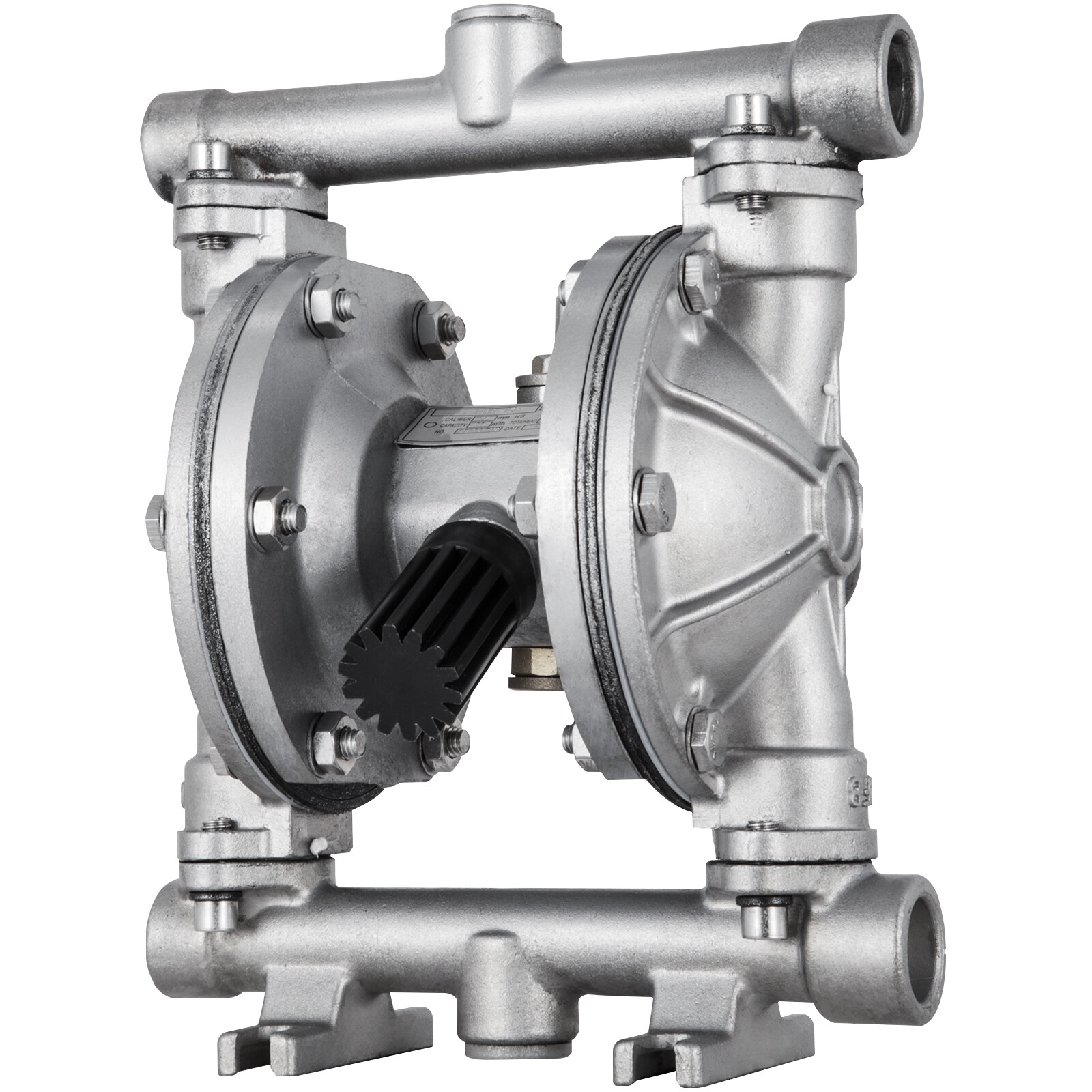 VEVOR 1/2 in Air-Operated Double Diaphragm Pump, 304 Stainless