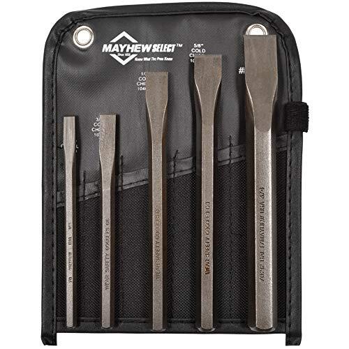 Mayhew 90002 5-Piece Cold Chisel Set