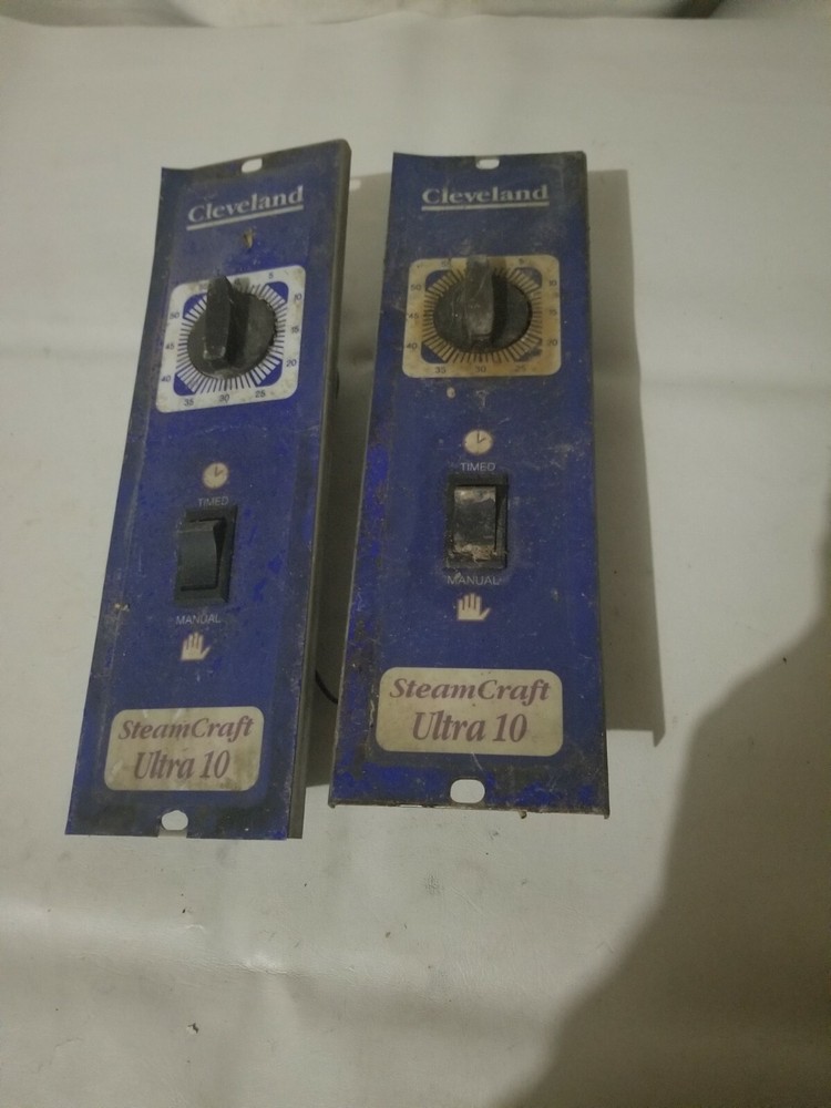 Cleveland Steamcraft Ultra 10 front panel assembly, dial, switch