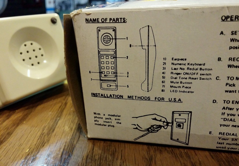 Record-O-Fone Universal SX-8400 Telephone