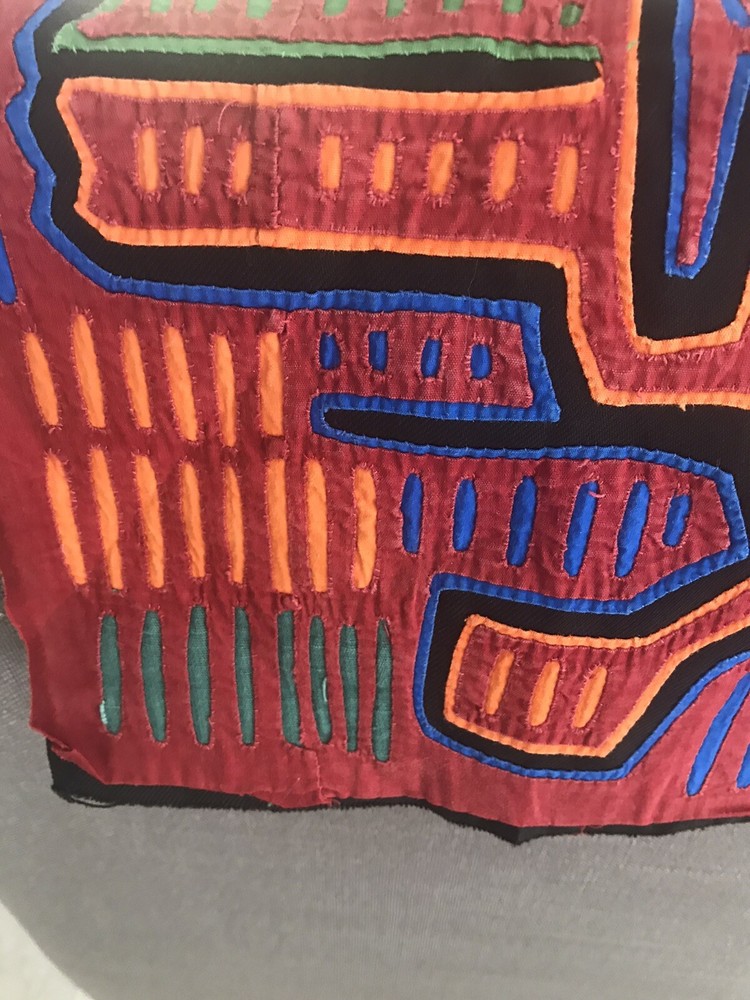 Mola Folk Art ~ Hand Sewn ~ Eagle