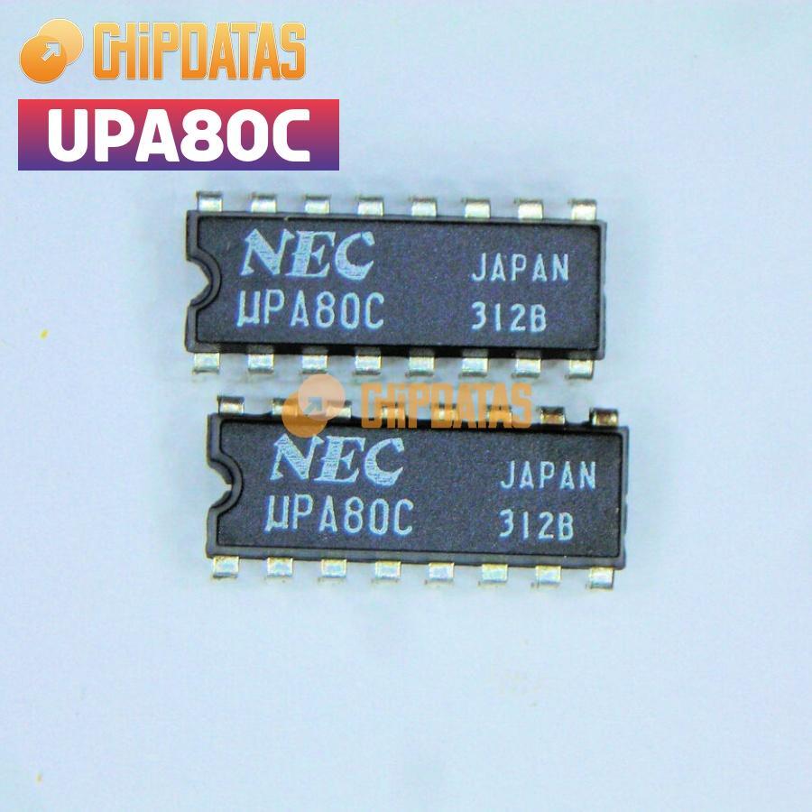 10PCS UPA80C DIP-16 Integrated Circuits IC #R11