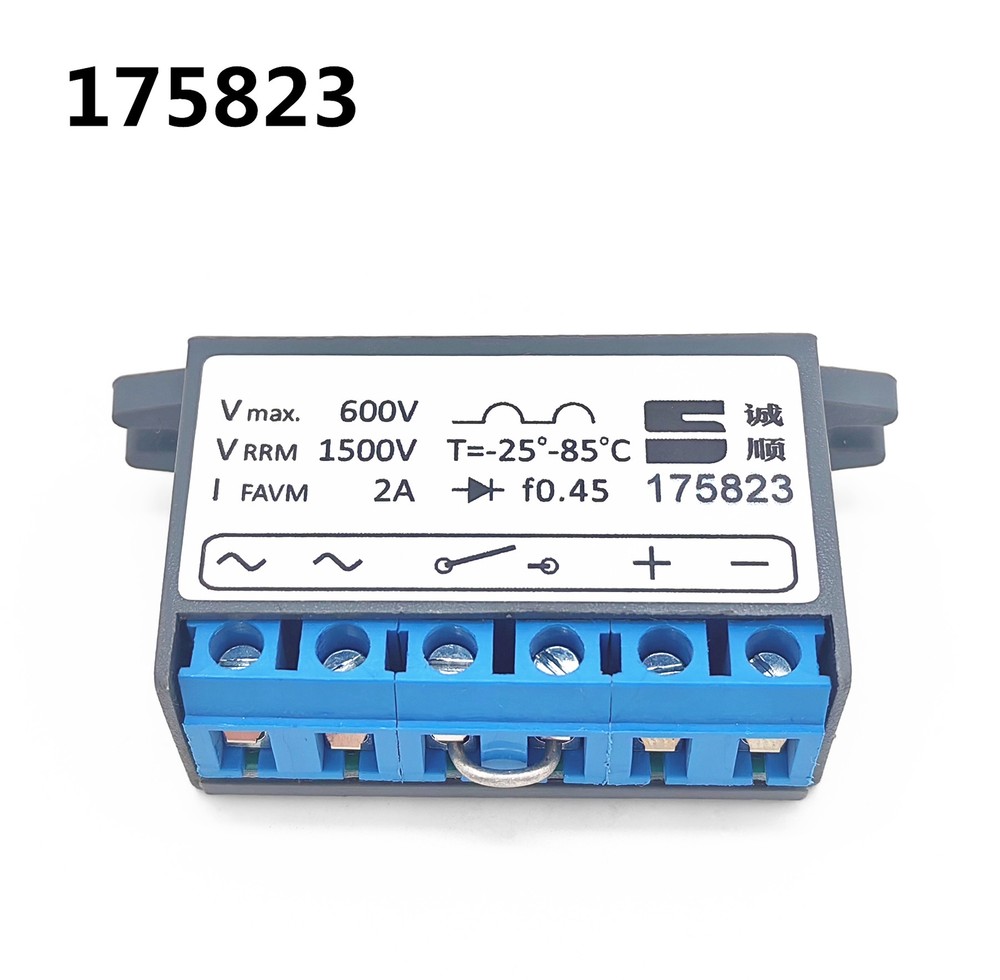 Replace SIEMENS 175823 1500V 1.15A 600V Motor Brake Rectifier Rectifier Module