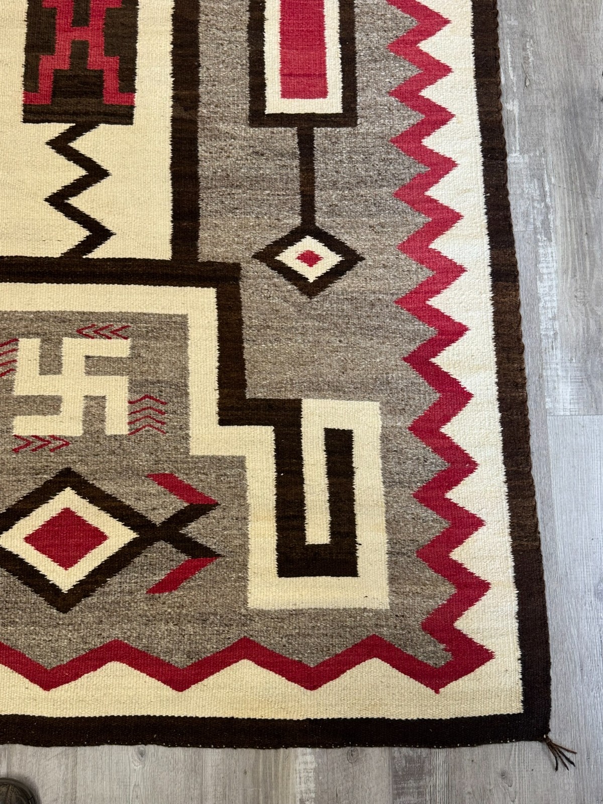 Navajo Rug, J. B. Moore Crystal ca 1920