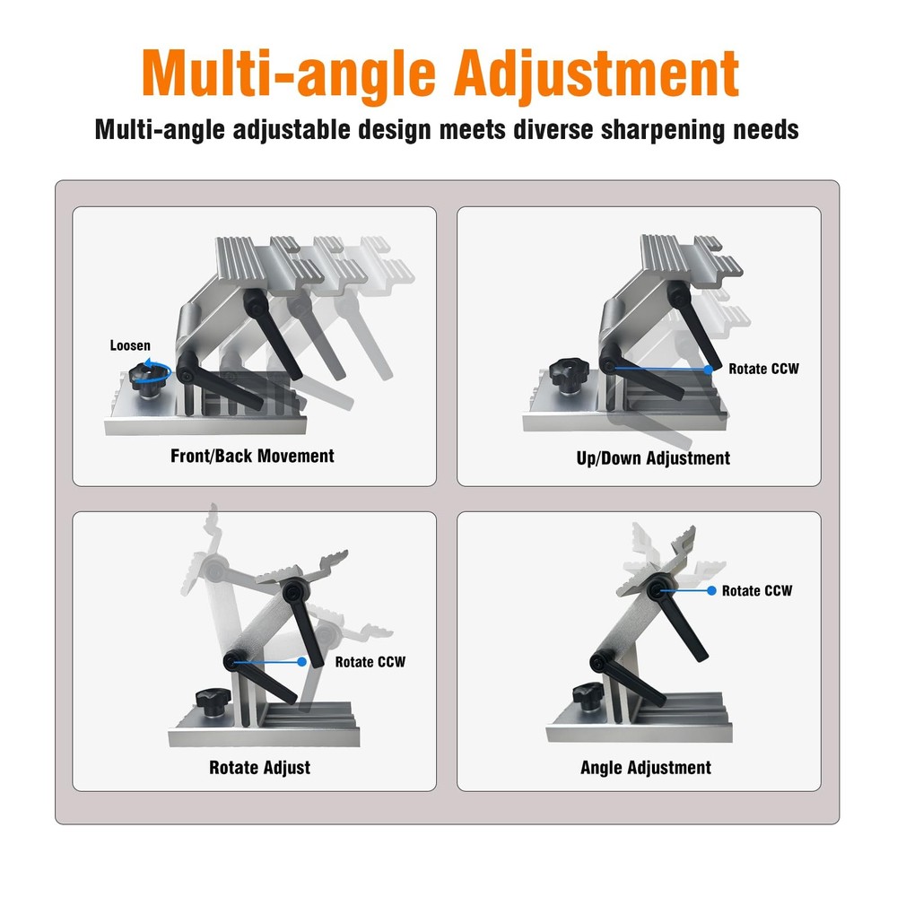 Bench Grinder Tool Rest, Adjustable Replacement Tool Rest Sharpening Jig for ...