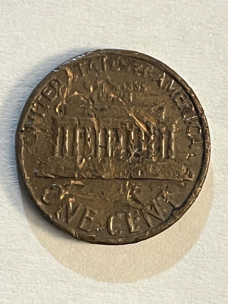 1981 Lamination Error Penny