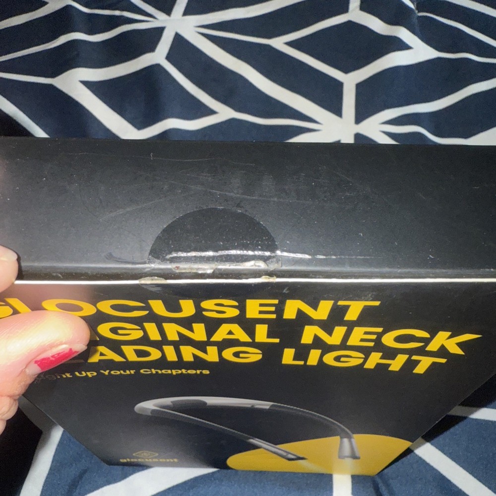 Glocusent LED Neck Reading Light Book Light for Reading