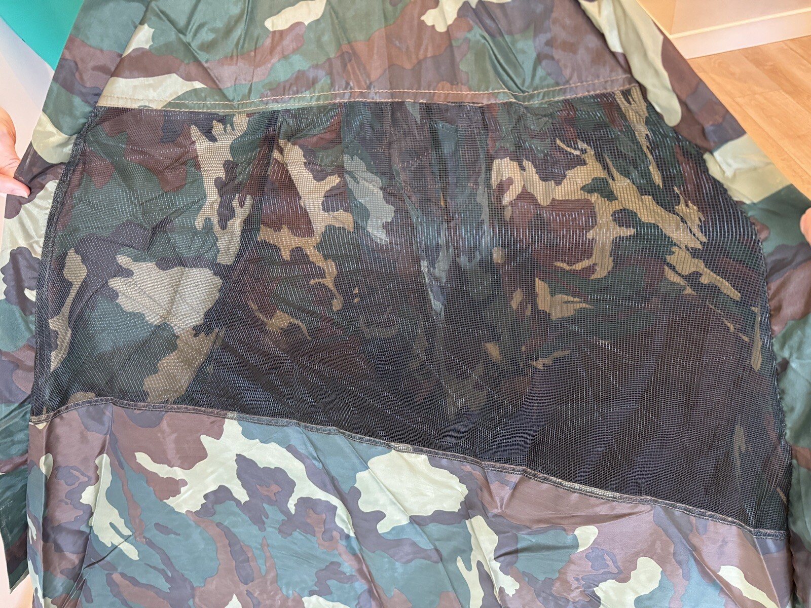 1986 ERO Hasbro G.I. Joe “Trooper Dome” Camo Play Tent - Incomplete! Read Descri