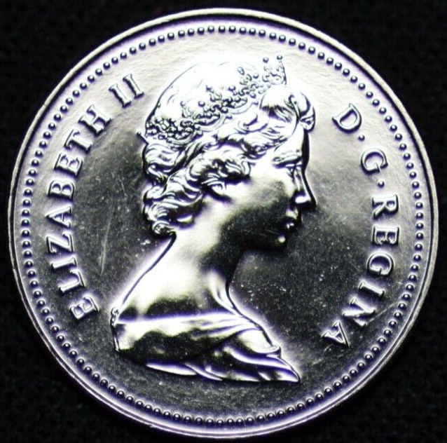 CANADA ~ 1981 ~ 5 Cents ~ PROOF ~ Foreign Coin ☘️ BLUE - #63 ☘️