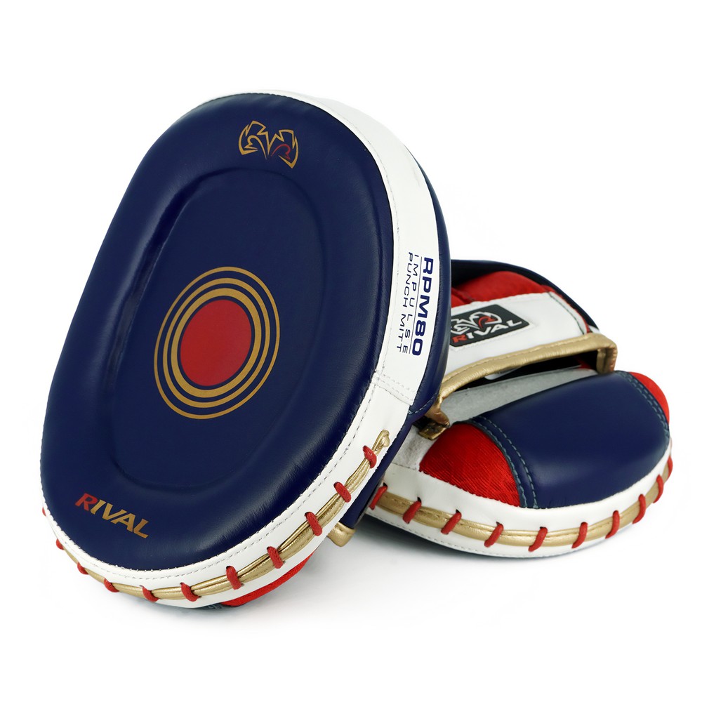 Rival Boxing RPM80 Impulse Punch Mitts - Navy