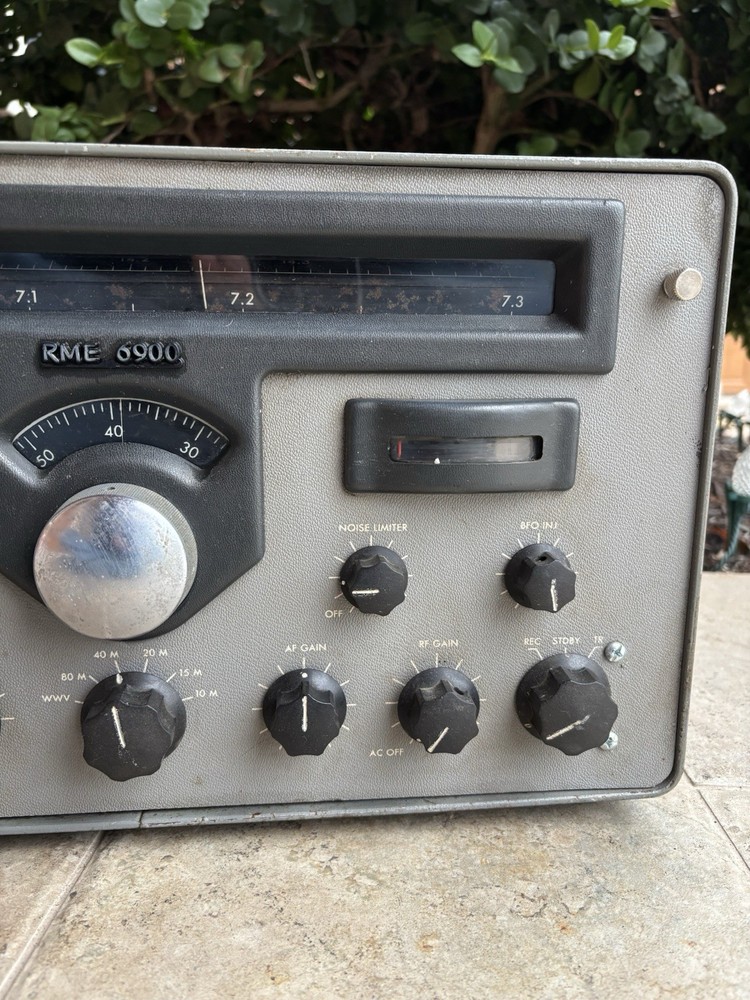 ⭐️RME 6900 Vintage Ham Radio Communications Receiver⭐️Untested – Powers On⭐️