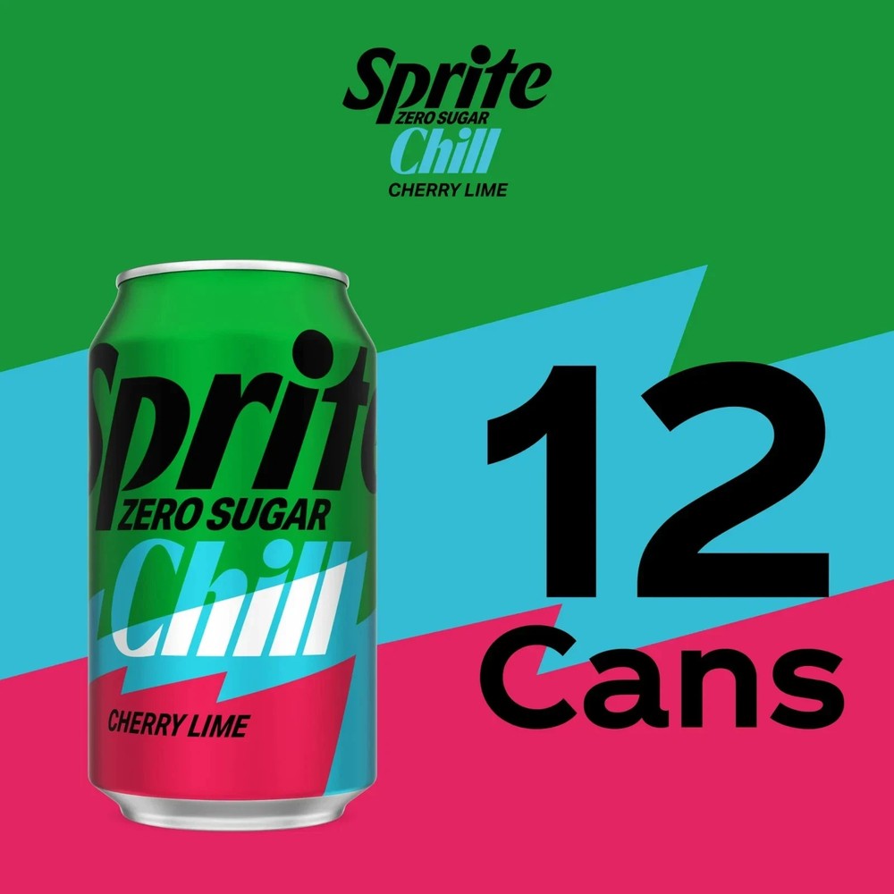 Sprite® Cherry Lime Zero Sugar Soda Cans 12-Pack