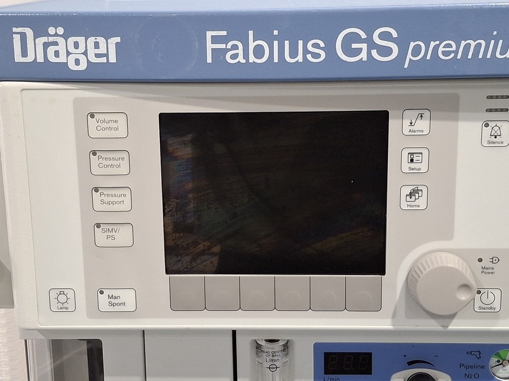 Draeger Medical Fabius GS Premium Anesthesia Machine
