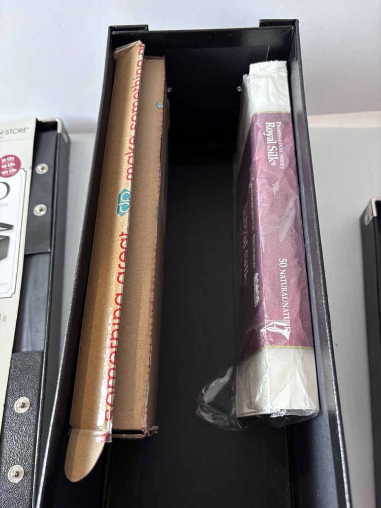 File Organizer, Small Storage Box, Snap N Store Embossing Folder Slimline CD’s