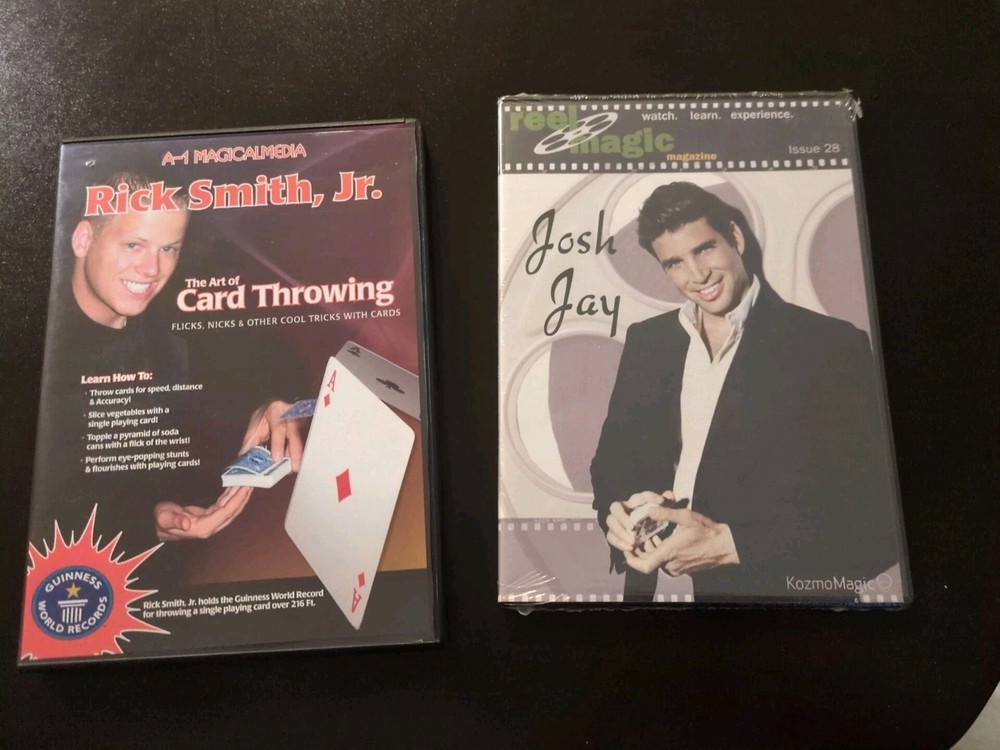 Two Magic DVDs Josh Jay And Rick Smith Jr