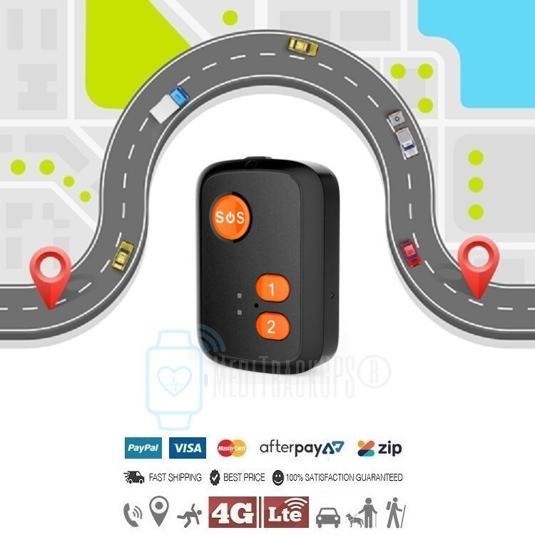 MediTrackGPS® 4G Personal GPS Tracker for Elderly with SOS & Fall Detection MT51