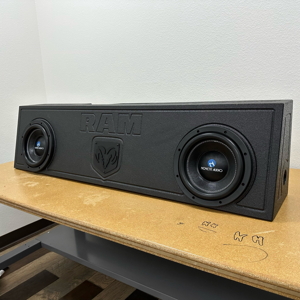 2002-2021 Dodge Ram Single Cab Sub Box 2x10” Ported Subwoofer Enclosure