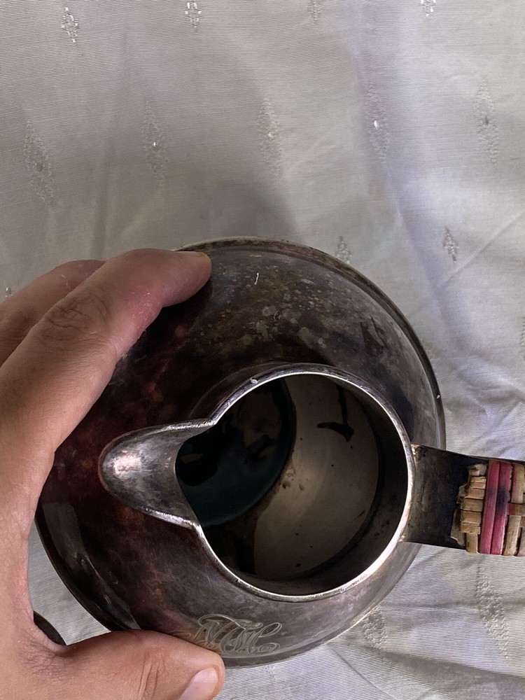 ANTIQUE Silver Plated Pitcher Bailey Banks & Biddle Philadelphia Vintage