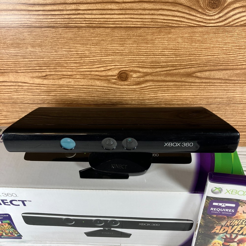 Microsoft Xbox 360 Kinect LPF-00004 Motion Sensing Gaming Controller In Box