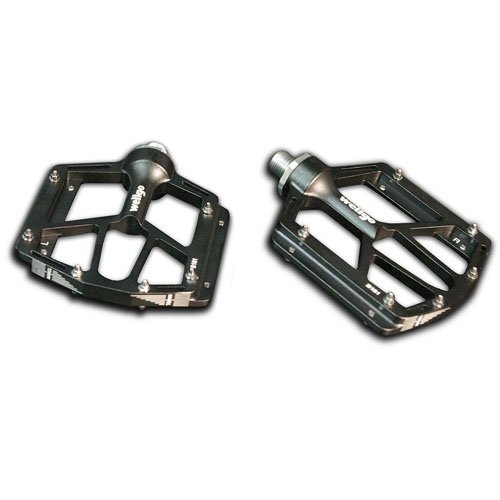 Wellgo B181 Flat Pedals Low Profile Design , Black
