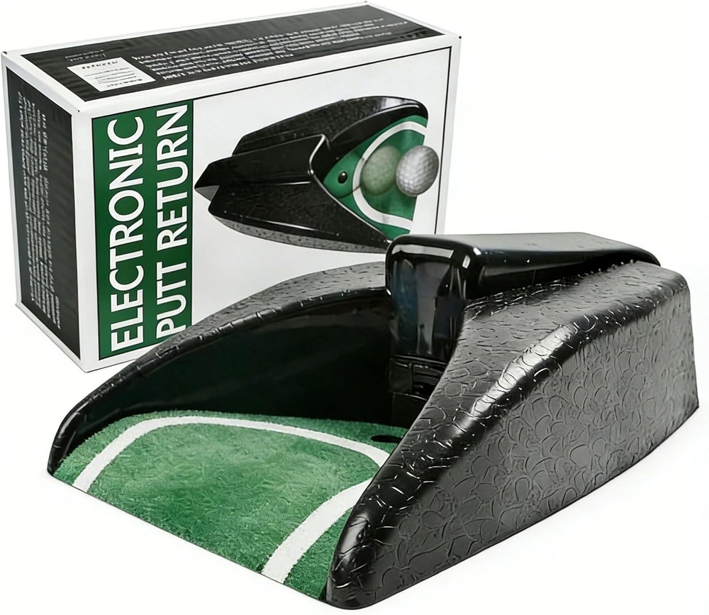 Automatic Golf Putting Cup Ball Return Machine Portable Indoor Training Practice