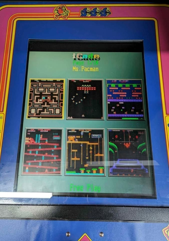 Ms PAC-MAN ARCADE MIDWAY COIN MACHINE