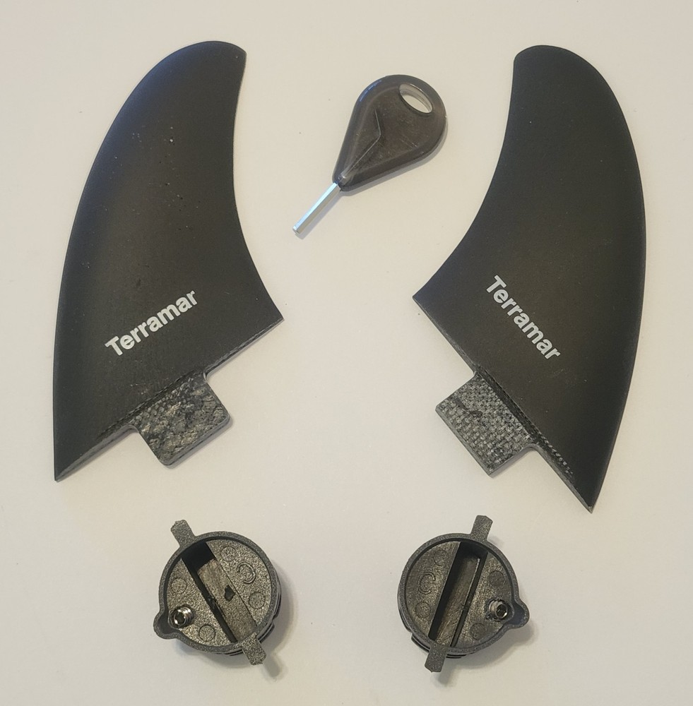 TERRAMAR TWINZER SURFBOARD FIN KIT