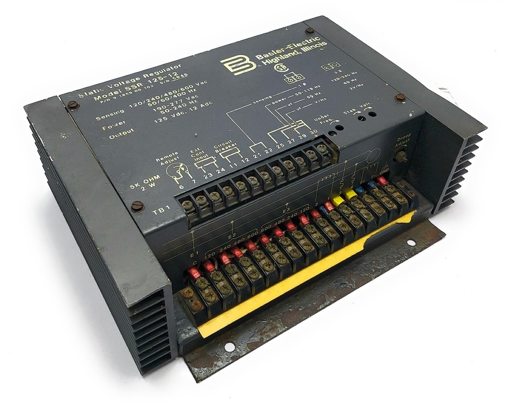 Basler Electric SSR 125-12 Voltage Regulator