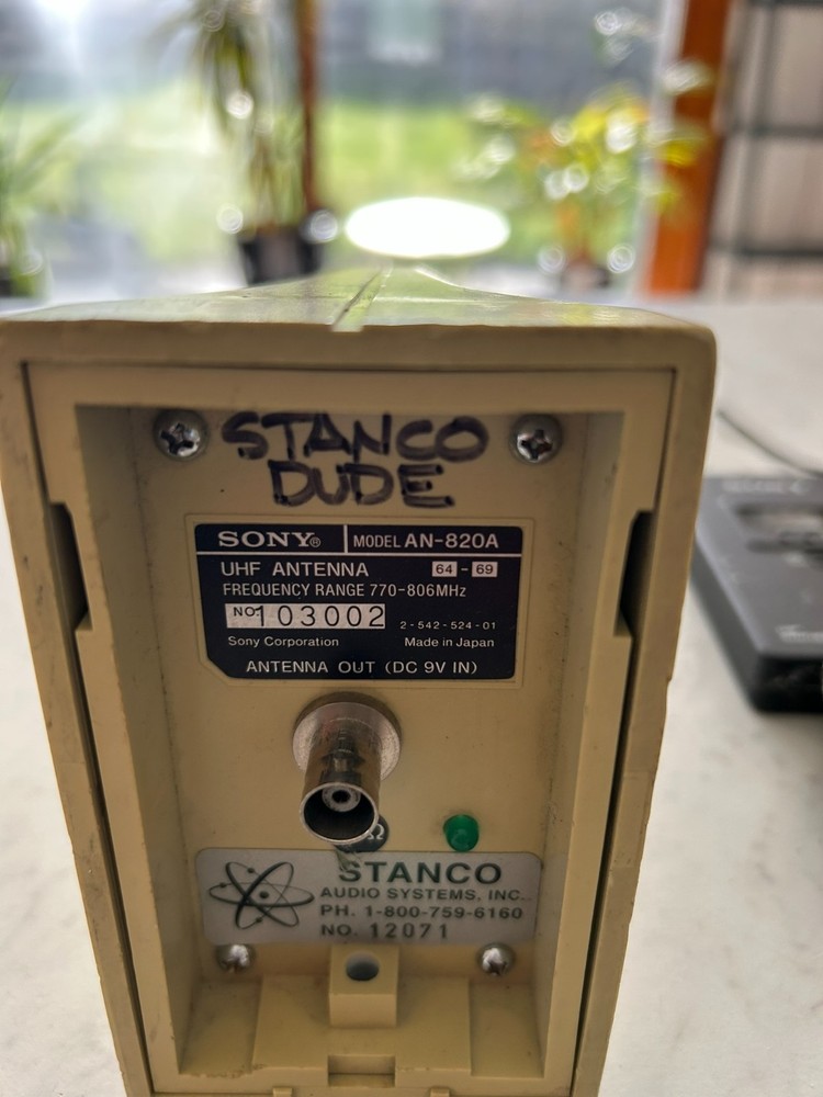 Sony An-820A Antenna